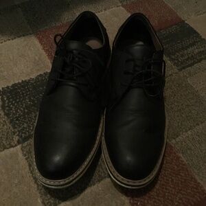 Seven91 black men’s dress shoes